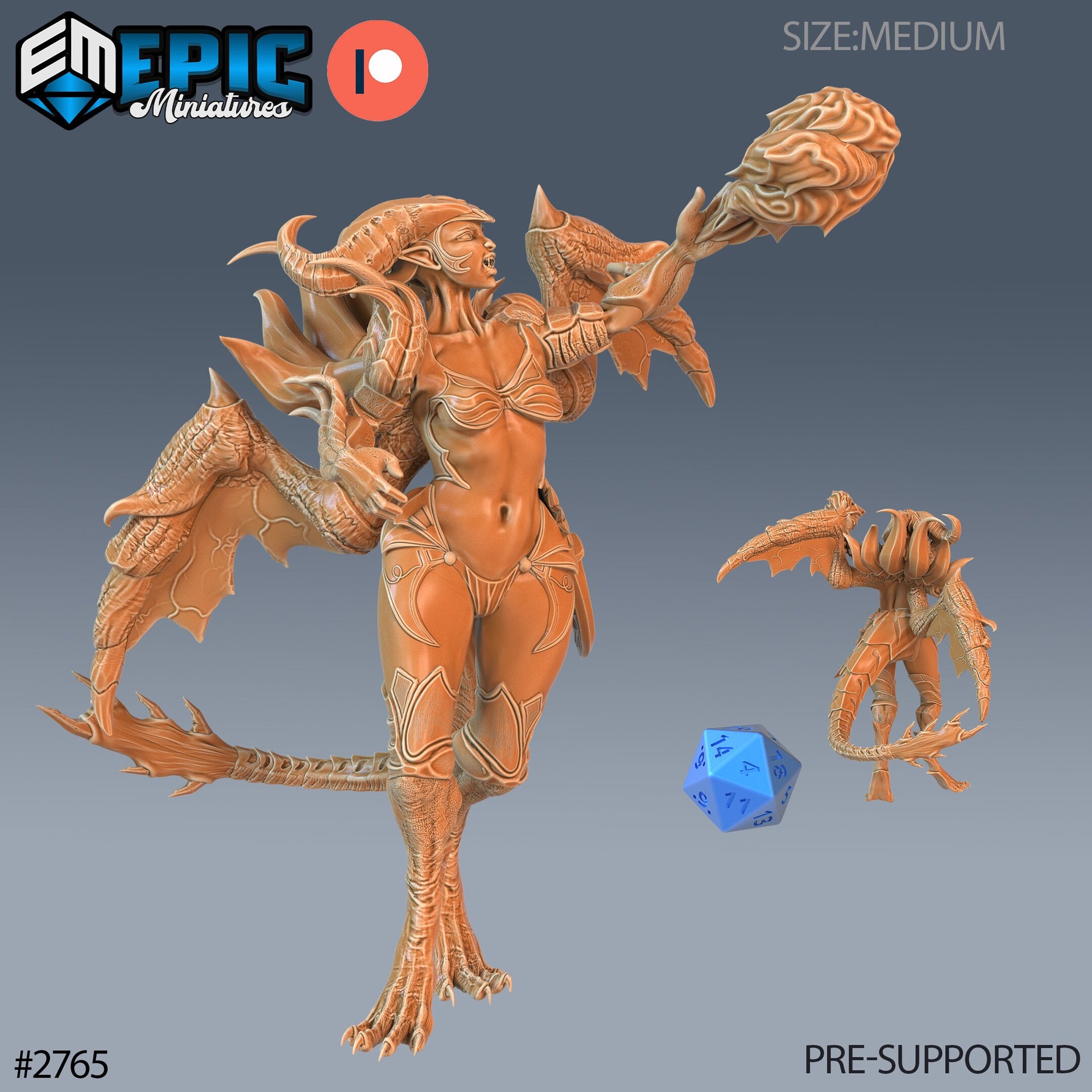 Succubus Empress - Epic Miniatures