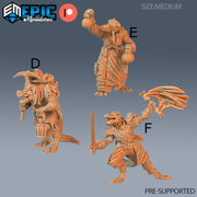 Lizardman Tribe - Epic Miniatures