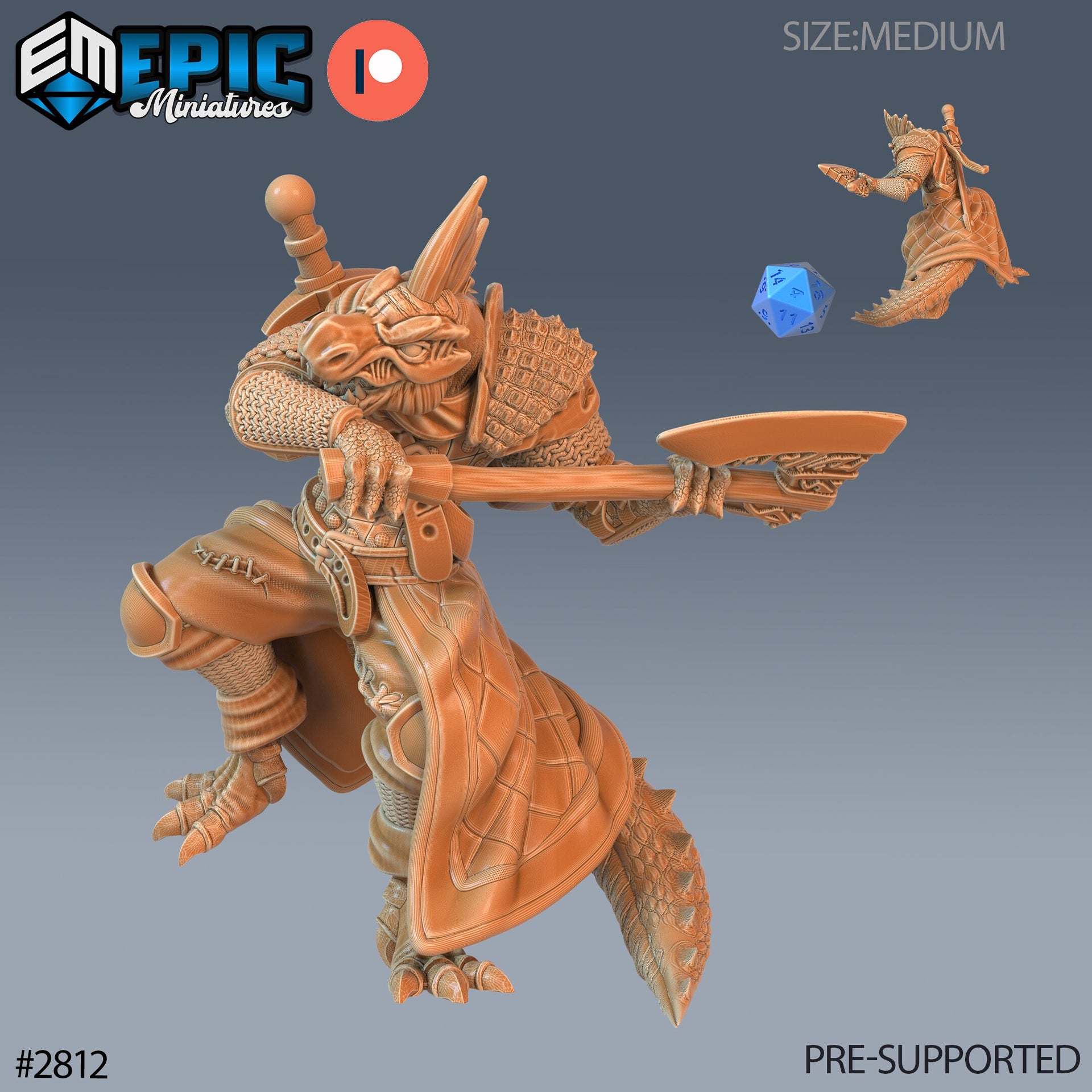 Lizardman Tribe - Epic Miniatures