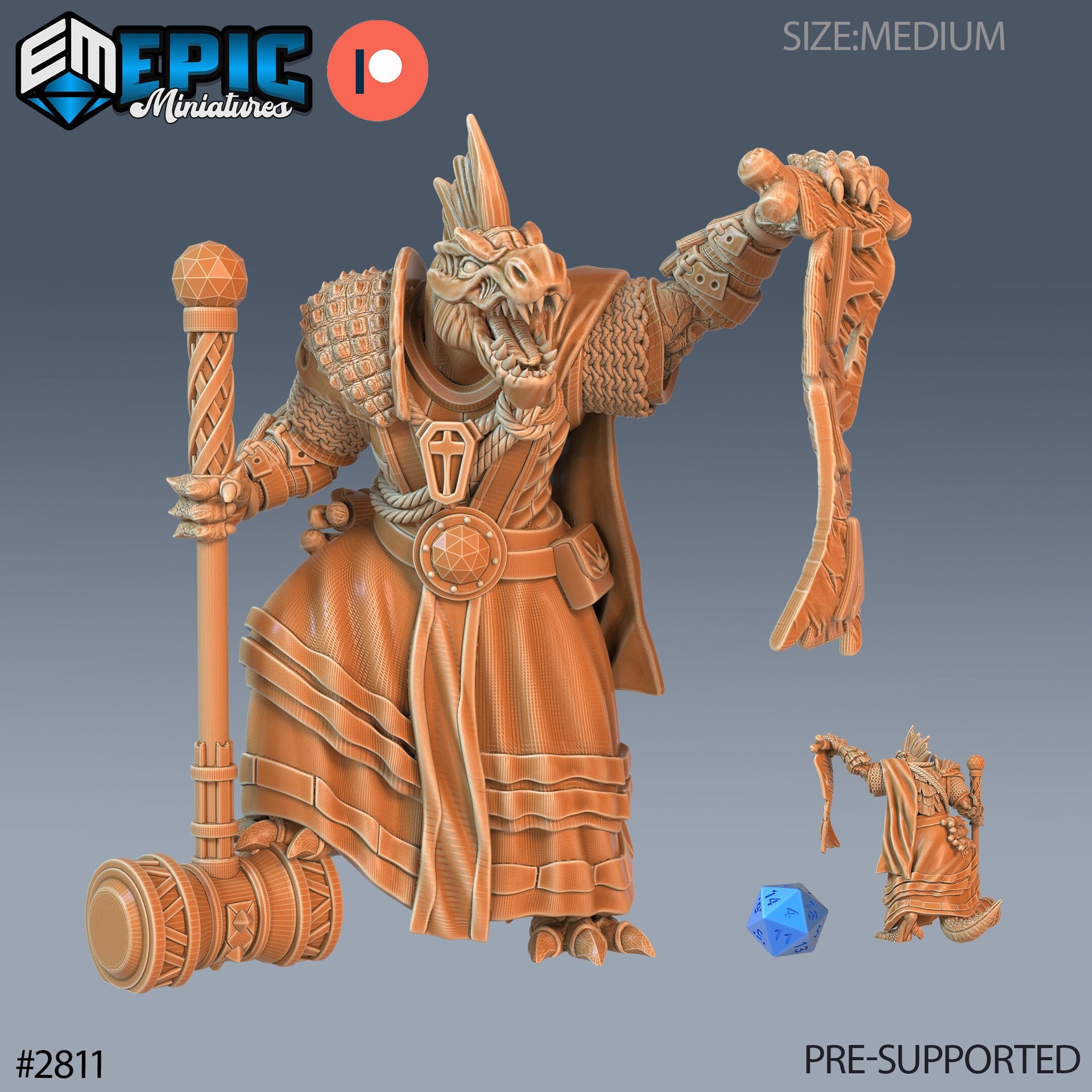 Lizardman Tribe - Epic Miniatures