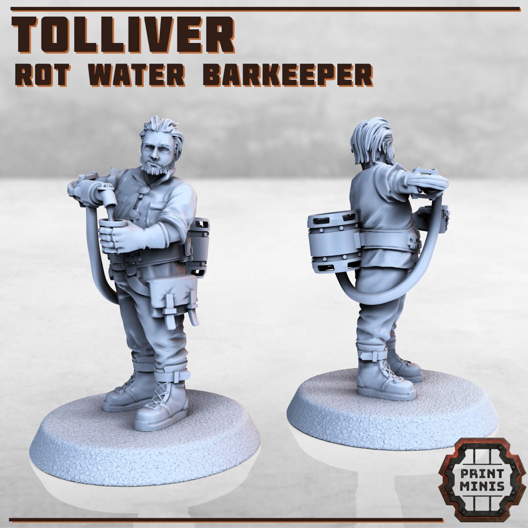 Barkeeper - Print Minis
