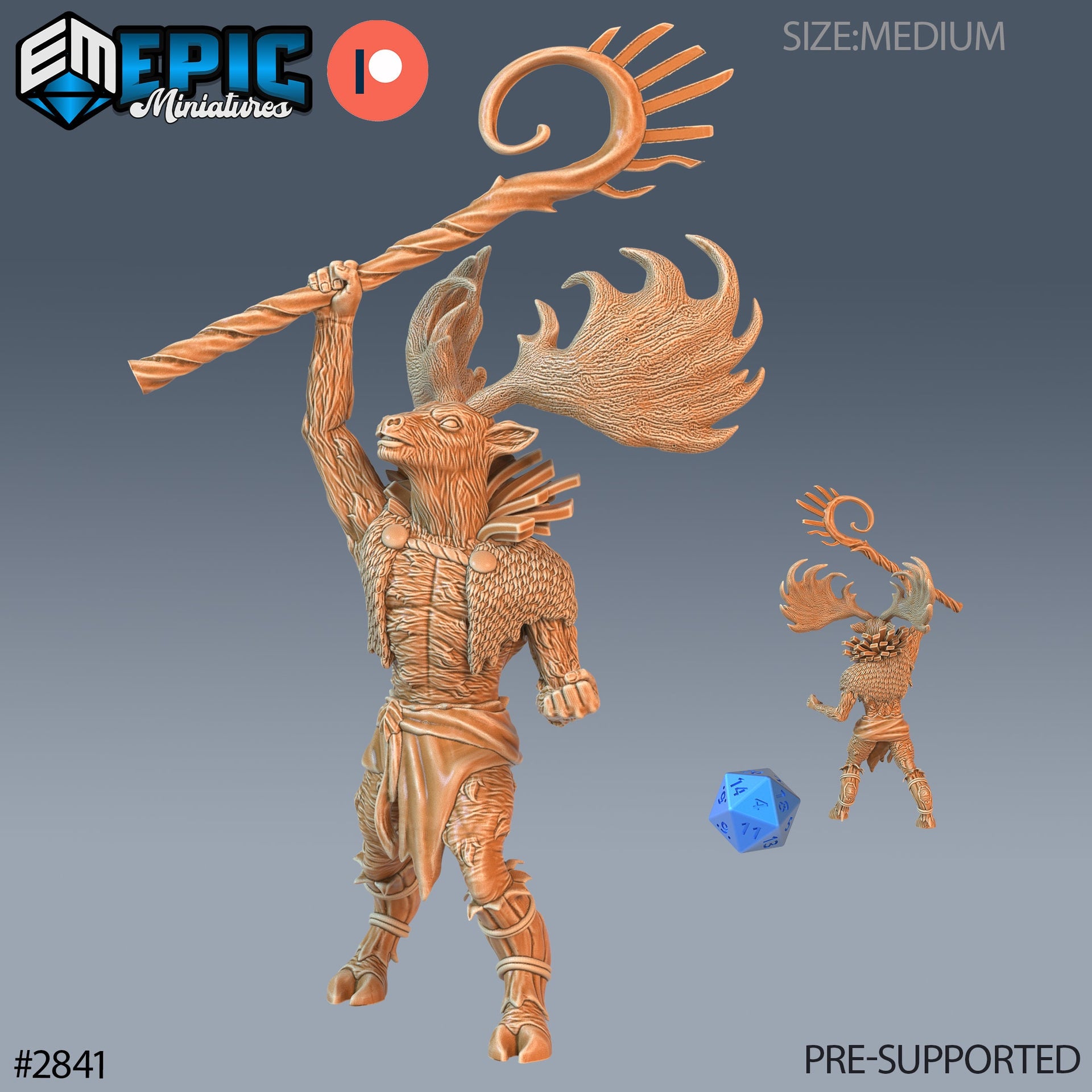 Deer Shaman - Epic Miniatures