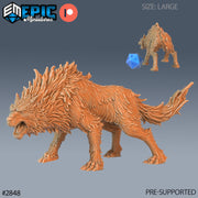 Fenrir Wolf - Epic Miniatures