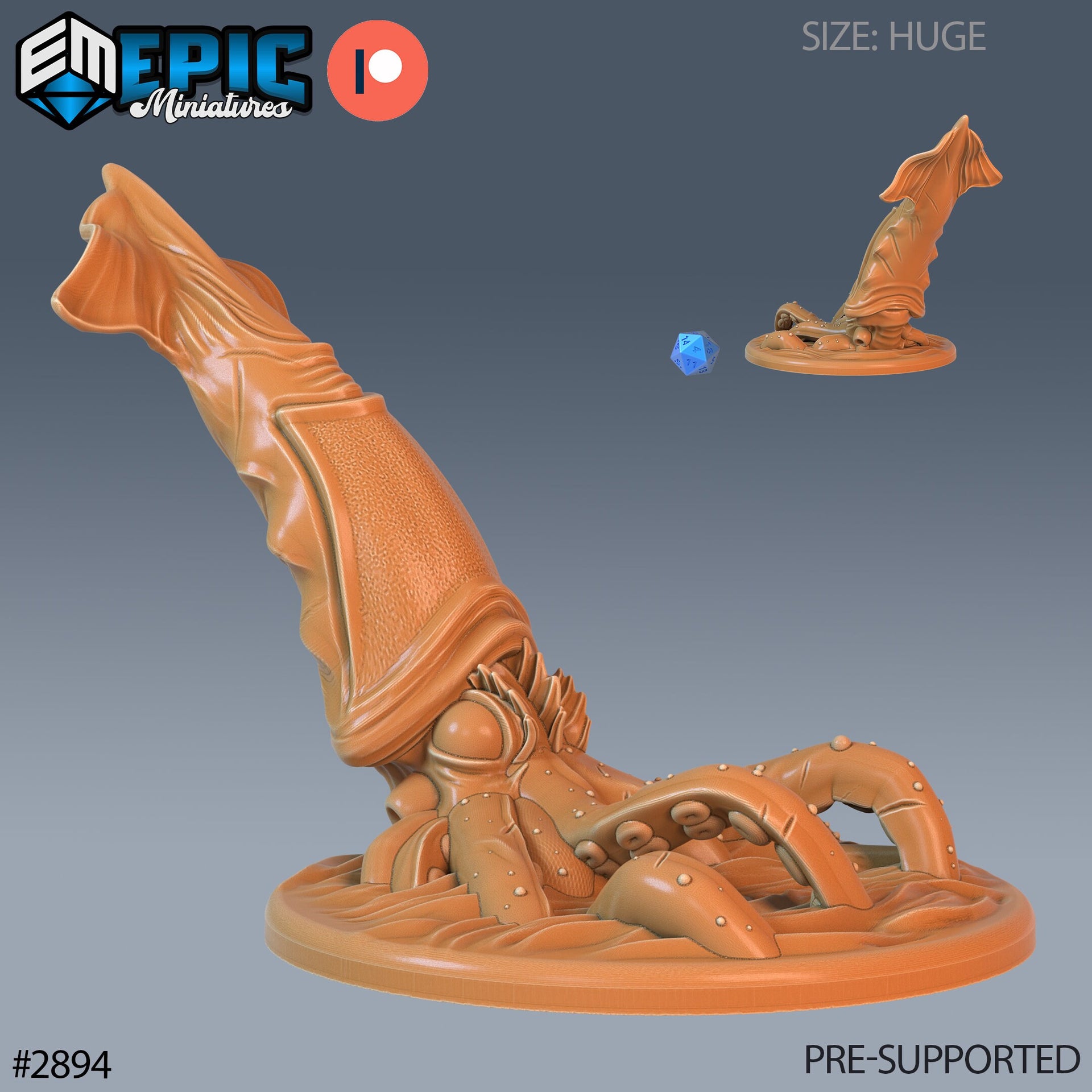 Giant Squid - Epic Miniatures