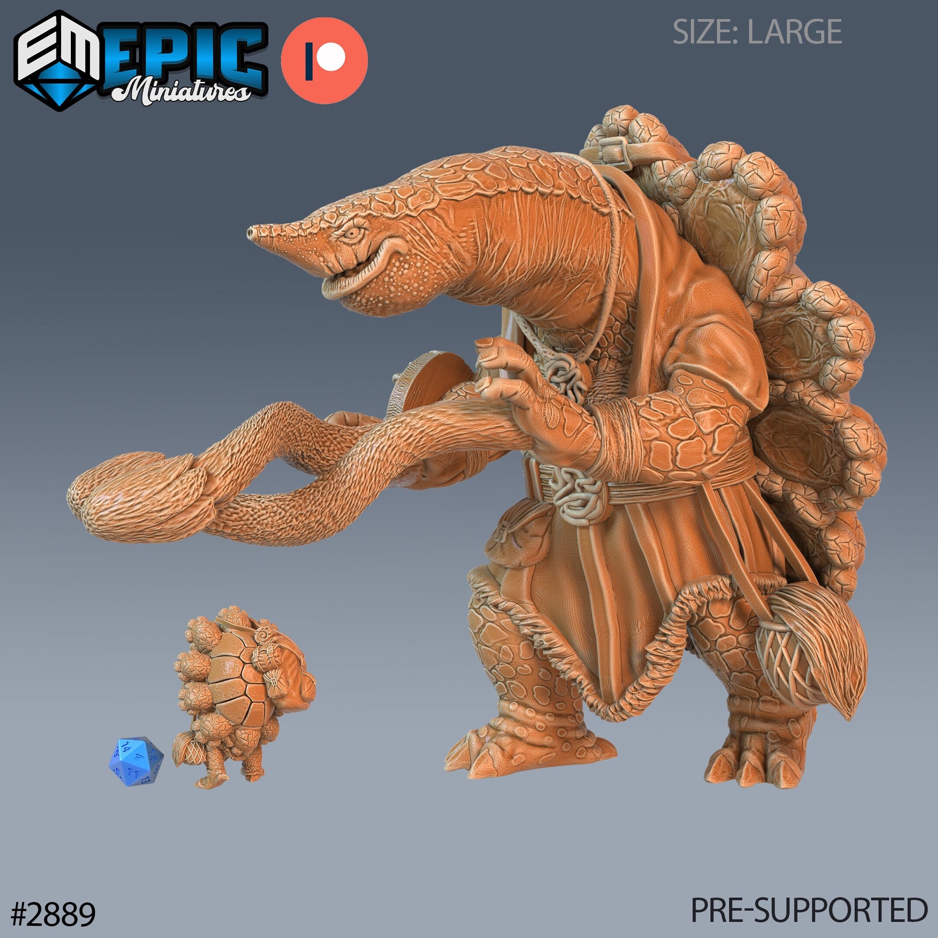 Island Turtle Folk- Epic Miniatures