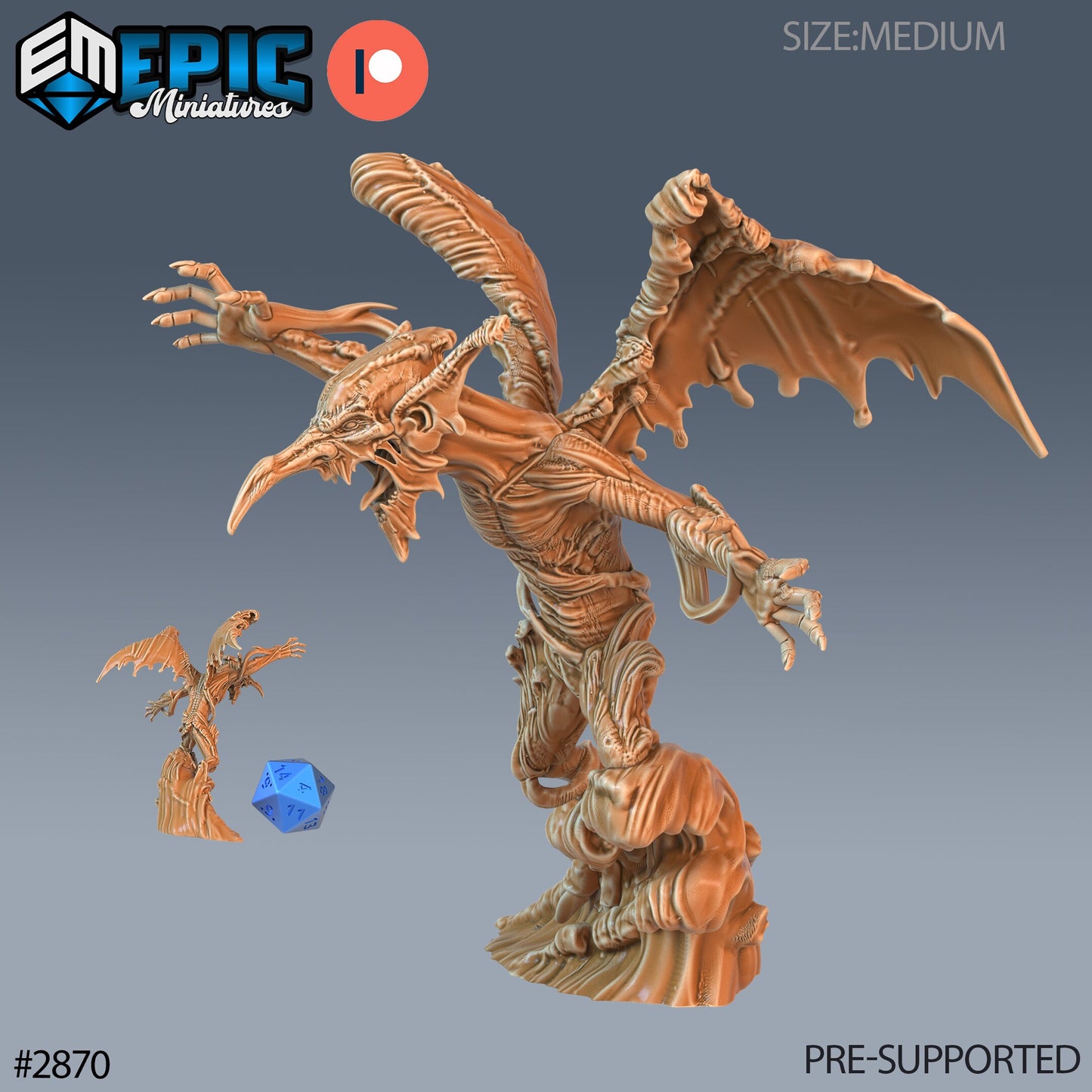 Water Mephit - Epic Miniatures