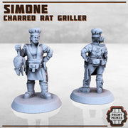 Simone, Griller- Print Minis