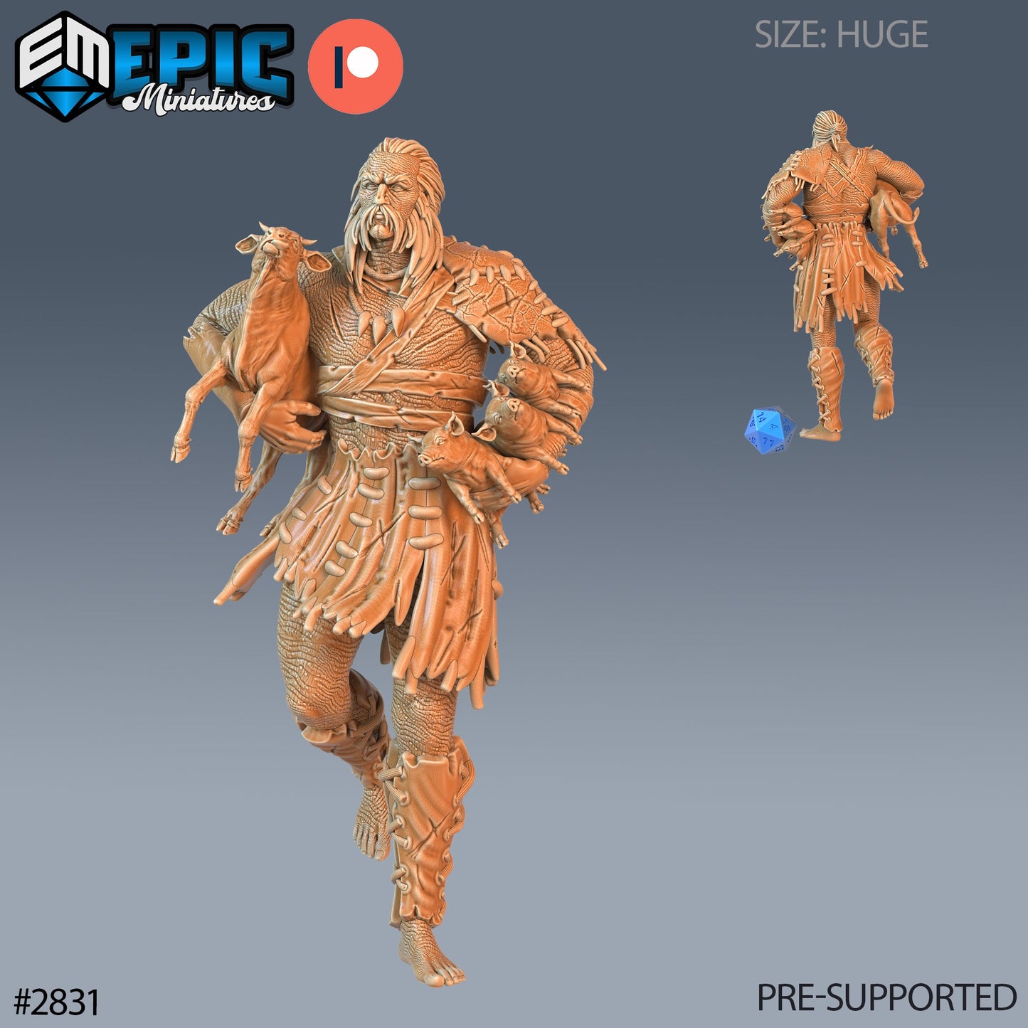 Jotunn Giant Tribe - Epic Miniatures