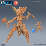 Mice Folk Viking Female - Epic Miniatures