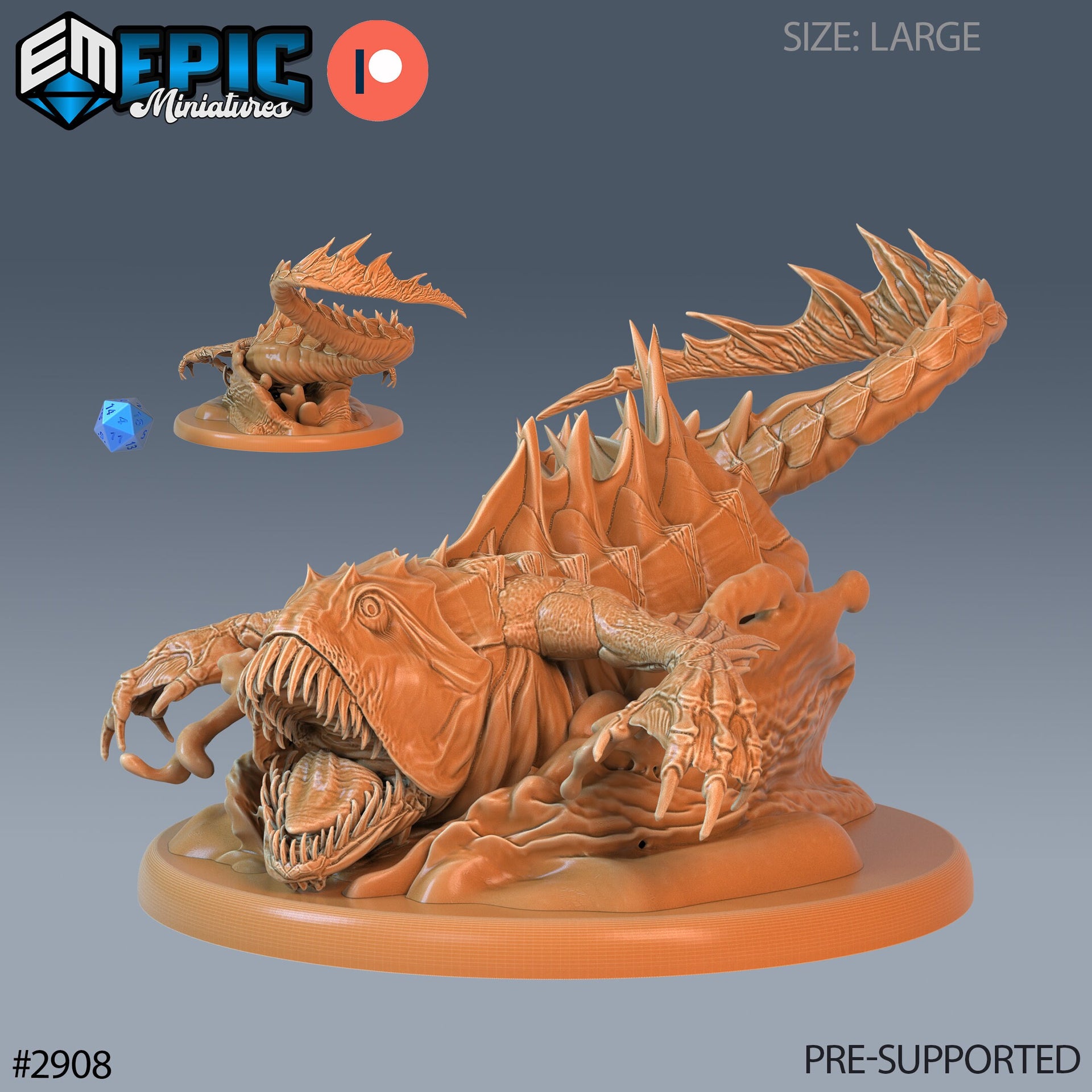 Deep Sea Predator- Epic Miniatures