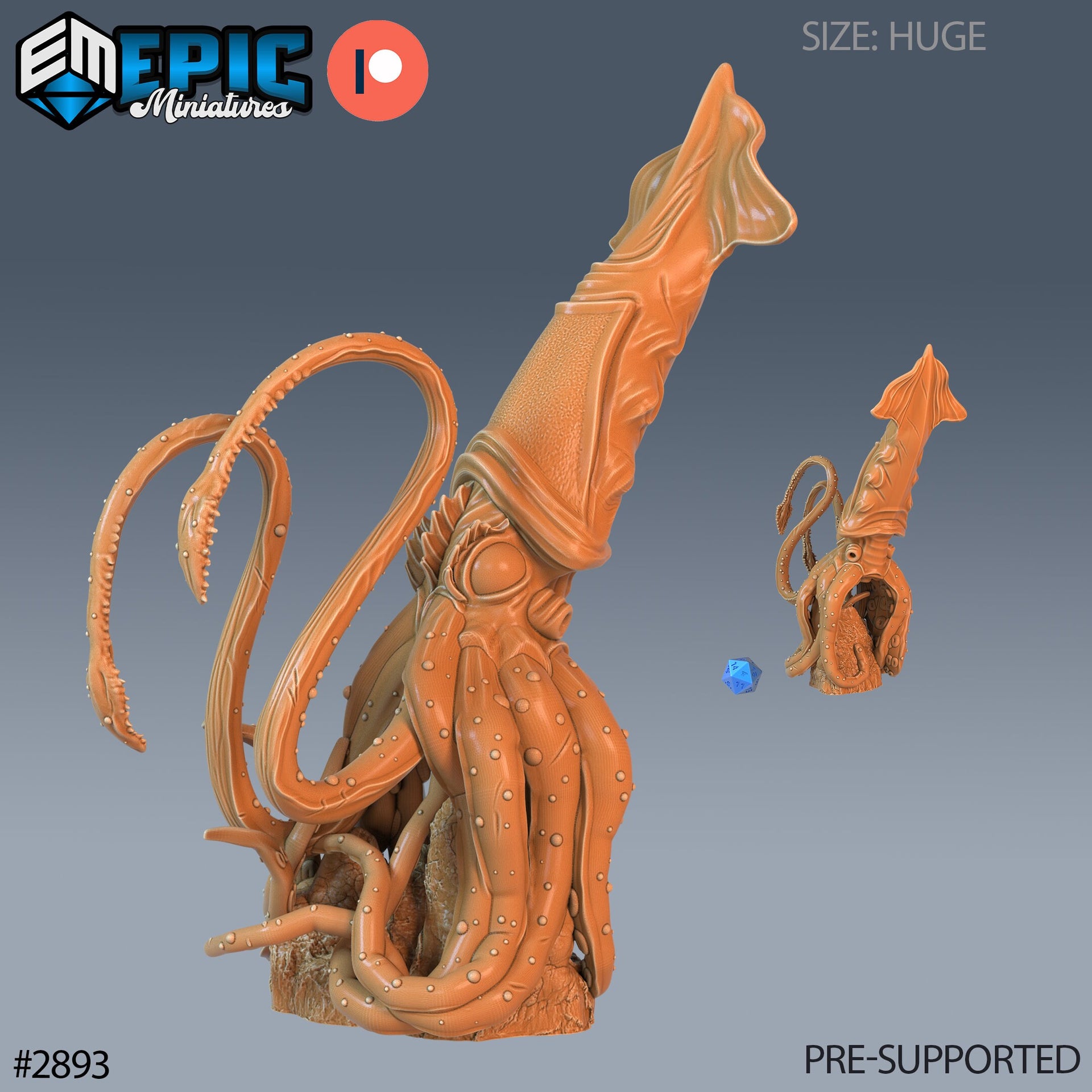 Giant Squid - Epic Miniatures