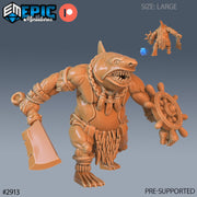 Shark Folk Brute - Epic Miniatures