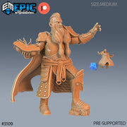 Dwarf Cleric Player Character- Epic Miniatures | 28mm | 32mm | Fighter | Paladin | Summoner
