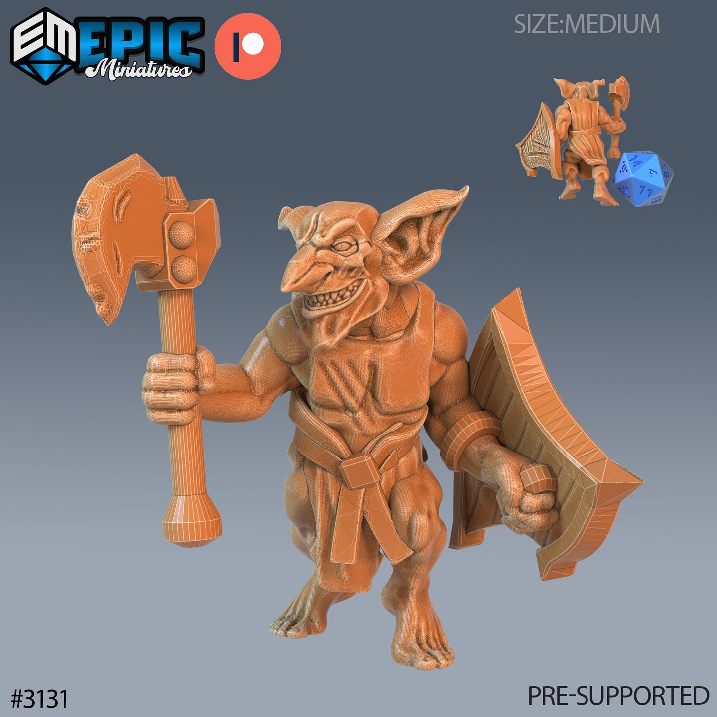 Wicked Goblin Tribe - Epic Miniatures | 28mm | 32mm | Shaman | Warrior | Fighter | Mercenary | Bomber | Spear