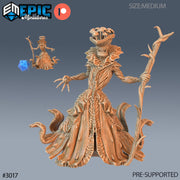 Fungus Queen- Epic Miniatures | Pathfinder | 28mm | 32mm | Mushroom Folk | Devil | Demon | Royal