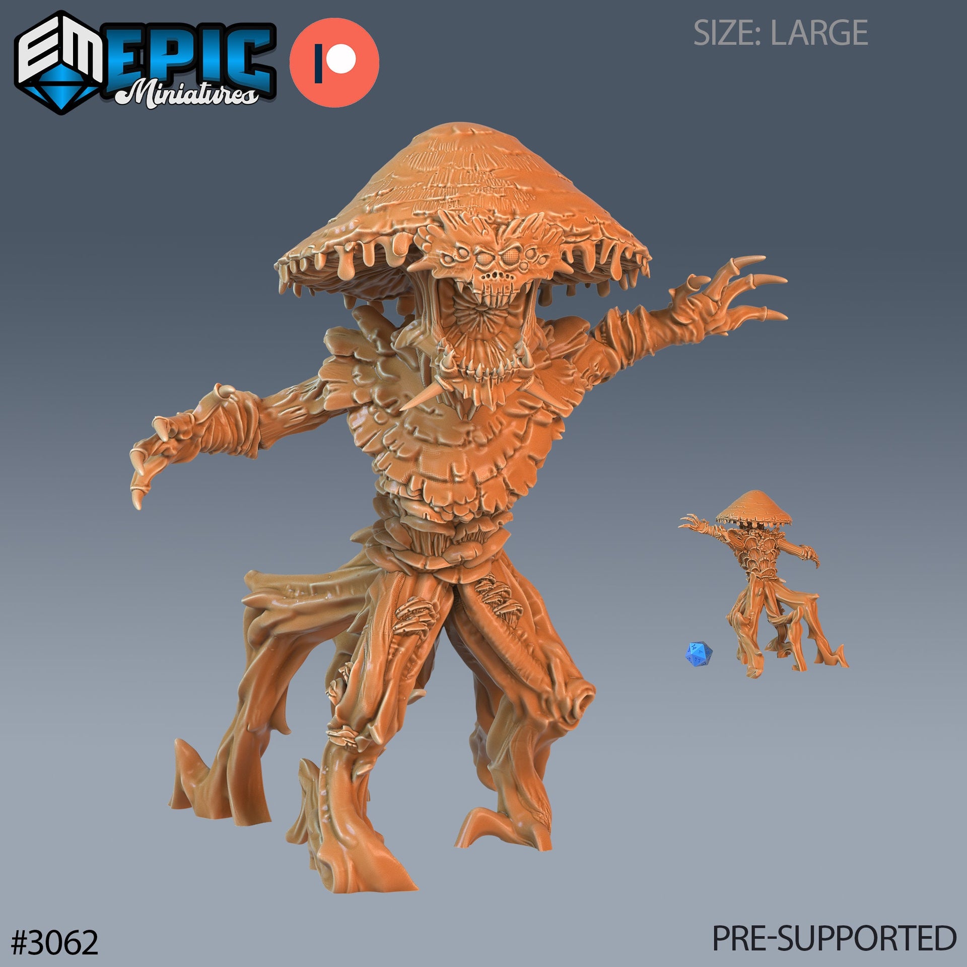 Fungus Tree -  Epic Miniatures | 28mm | Mushroom Folk | Devil | Demon | Monstrosity