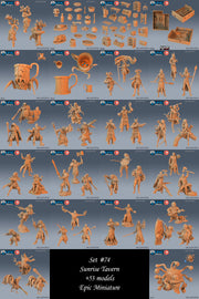 Warlock Player Character- Epic Miniatures | 28mm | 32mm | Wizard | Sorcerer | Paladin |  Pyromancer