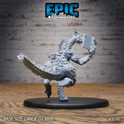Two Headed Dragon Adventurer - Epic Miniatures | 28mm | 32mm | PC | Wizard | Sorcerer | Spell Sword