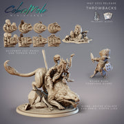 Hikiga Spirit Binder Ginchiyo, Toad Priest - CobraMode | Miniature | Wargaming | Roleplaying Games | 32mm | 54mm | Shaman | Frog | Giant