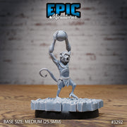 Monkey Cannon Crew - Epic Miniatures | 32mm | Pirate Scourge | Artillery | Chimp | Ape