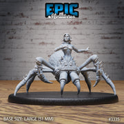 Arachne Spider Lady - Epic Miniatures | 32mm | Insectoid Jungle | Bug | Insect | bugfolk | Dark Elf