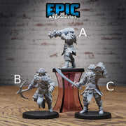 Cursed Captain - Epic Miniatures | 32mm | Pirate Scourge |Commander | General | Cannon | Anchor | Treasure