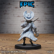 Crow Folk Pirate - Epic Miniatures | 32mm | Pirate Scourge | Captain | Swashbuckler | Rogue | Bandit