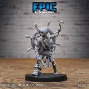 Undead Pirate Crew - Epic Miniatures | 32mm | Pirate Scourge | Captain | Zombie | Skeleton | Sailor