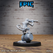 Monkey Cannon Crew - Epic Miniatures | 32mm | Pirate Scourge | Artillery | Chimp | Ape