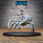 Arachne Spider Lady - Epic Miniatures | 32mm | Insectoid Jungle | Bug | Insect | bugfolk | Dark Elf