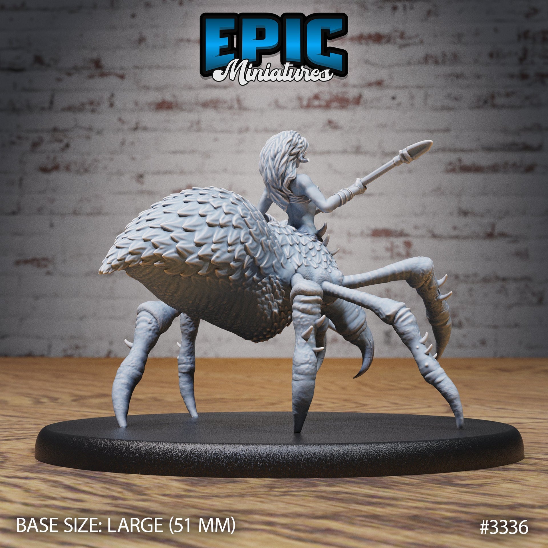 Arachne Spider Lady - Epic Miniatures | 32mm | Insectoid Jungle | Bug | Insect | bugfolk | Dark Elf
