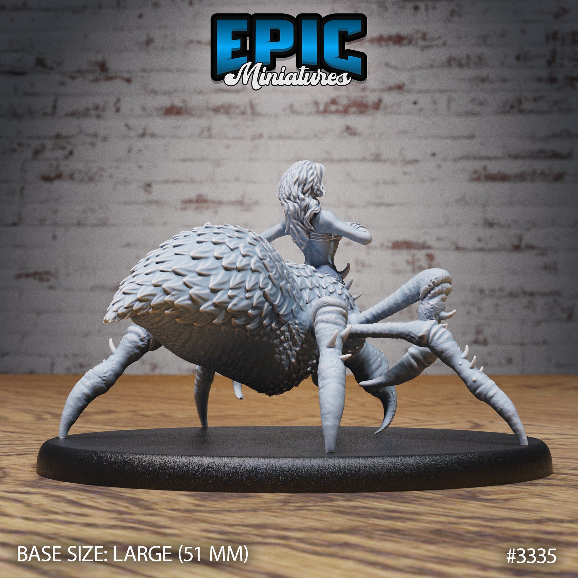 Arachne Spider Lady - Epic Miniatures | 32mm | Insectoid Jungle | Bug | Insect | bugfolk | Dark Elf