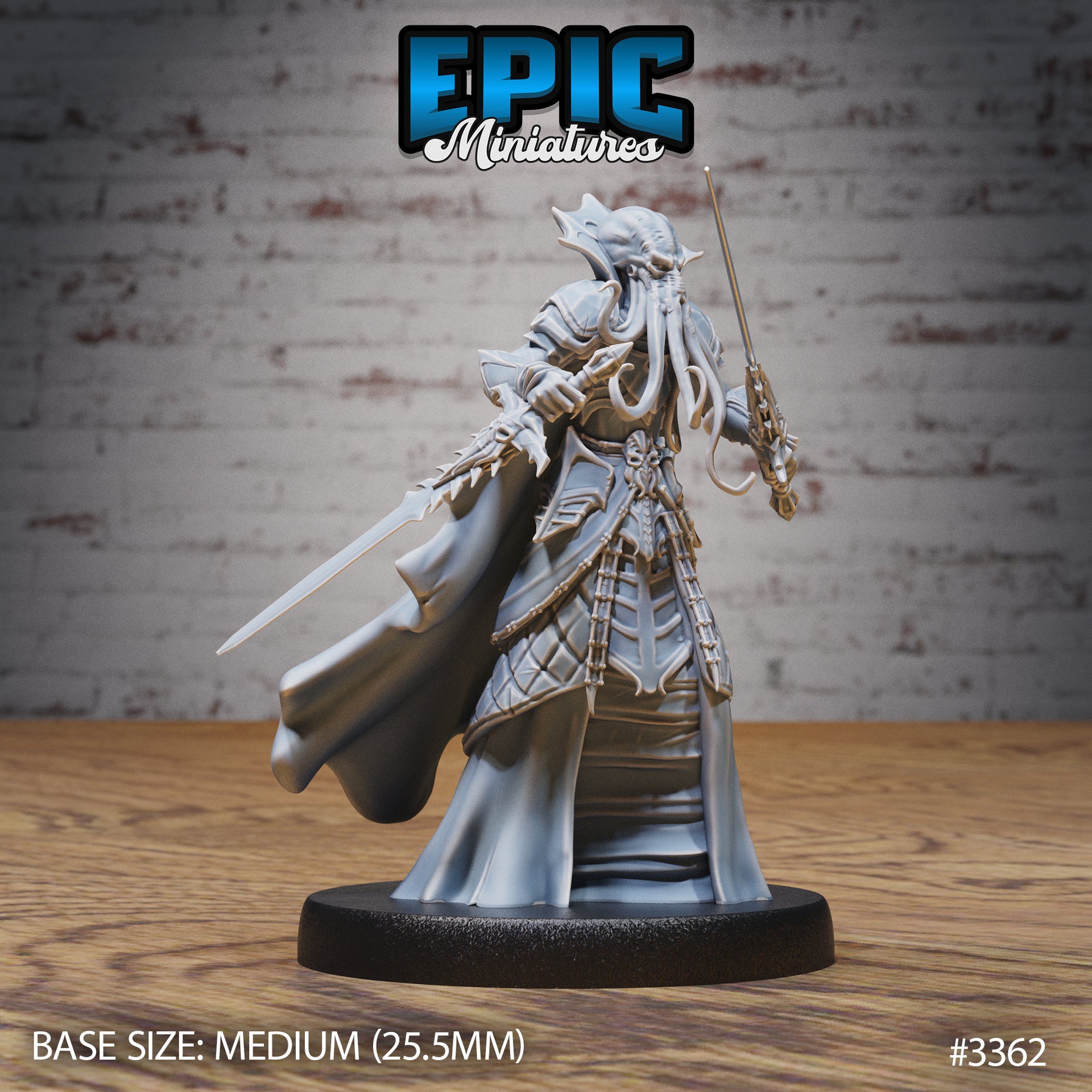 Mind Eater Classic- Epic Miniatures | 28mm | 32mm | Sorcerer | Warlock | Wizard | Fighter