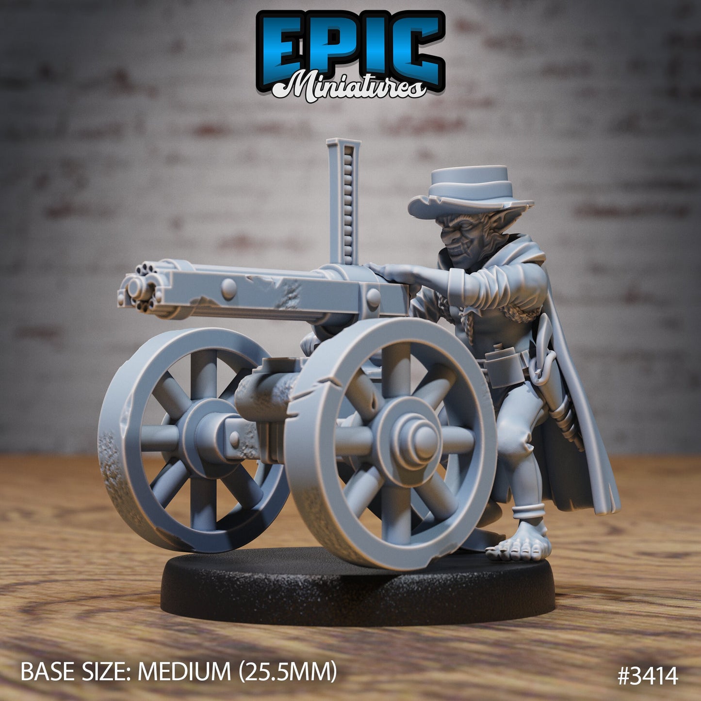 Goblin Bandit or Sherrif - Epic Miniatures | 28mm | 32mm | Fantasy Wild West | Gunslinger| Cowboy | Rifle Sharpshooter