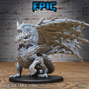 Cactus Dragon - Epic Miniatures | 28mm | 32mm | Fantasy Wild West | Thorn | Spiked | Green | Desert