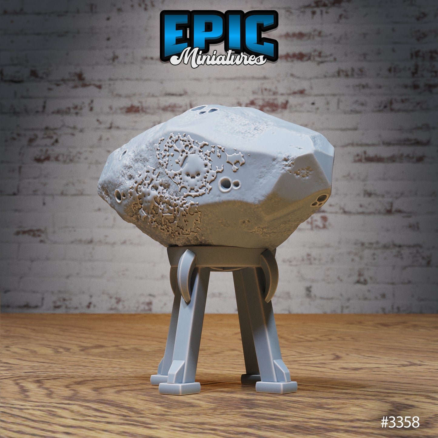Airship Scatter Terrain- Epic Miniatures | 28mm | 32mm | Space | Fantasy | Steampunk