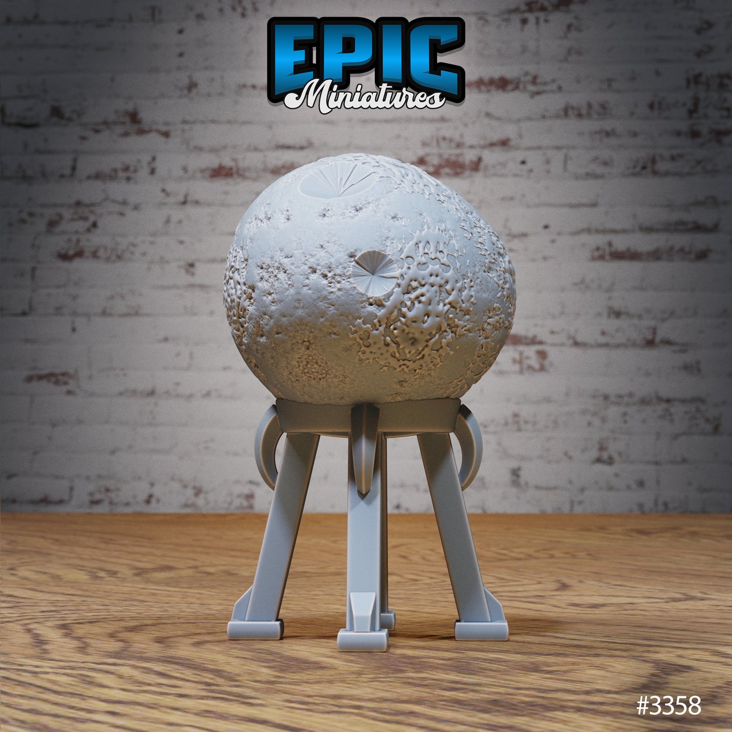 Airship Scatter Terrain- Epic Miniatures | 28mm | 32mm | Space | Fantasy | Steampunk