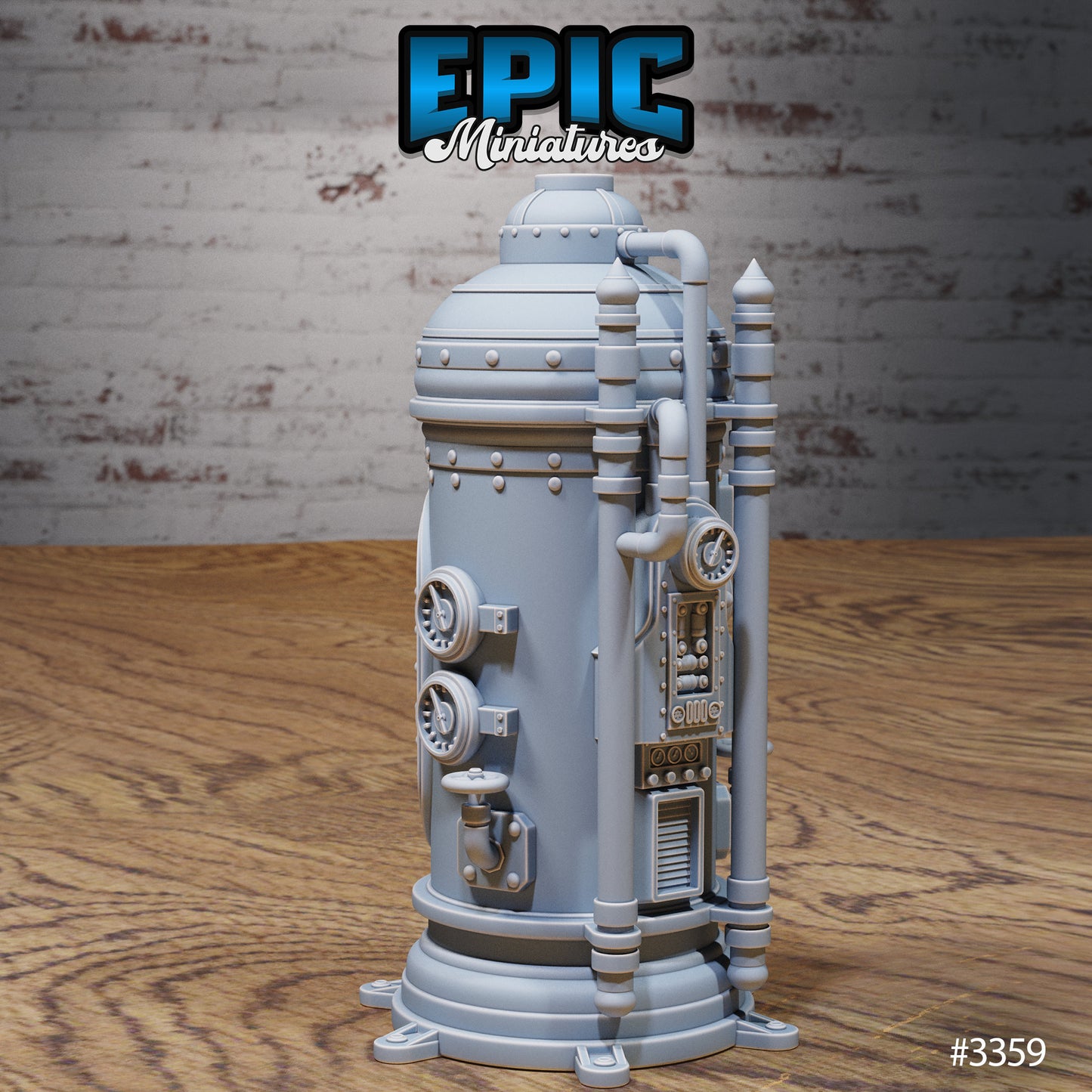 Airship Scatter Equipment - Epic Miniatures | 28mm | 32mm | Space | Fantasy | Steampunk