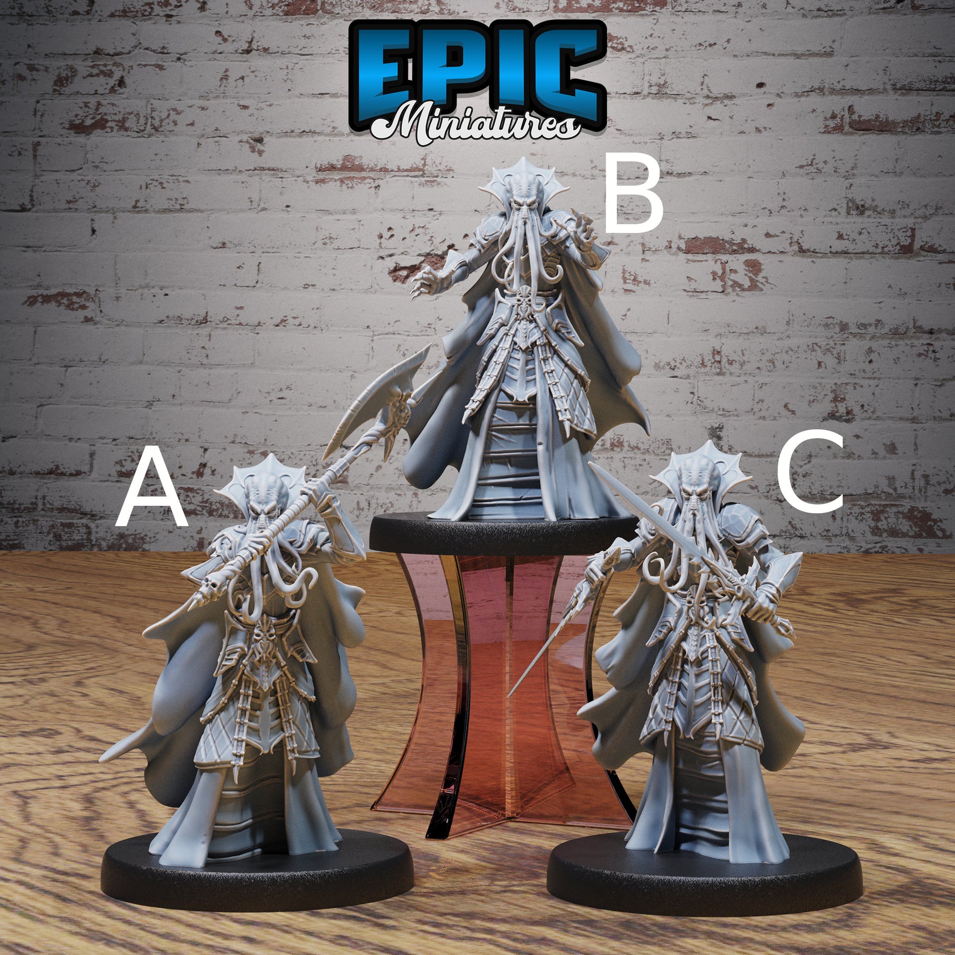 Mind Eater Classic- Epic Miniatures | 28mm | 32mm | Sorcerer | Warlock | Wizard | Fighter
