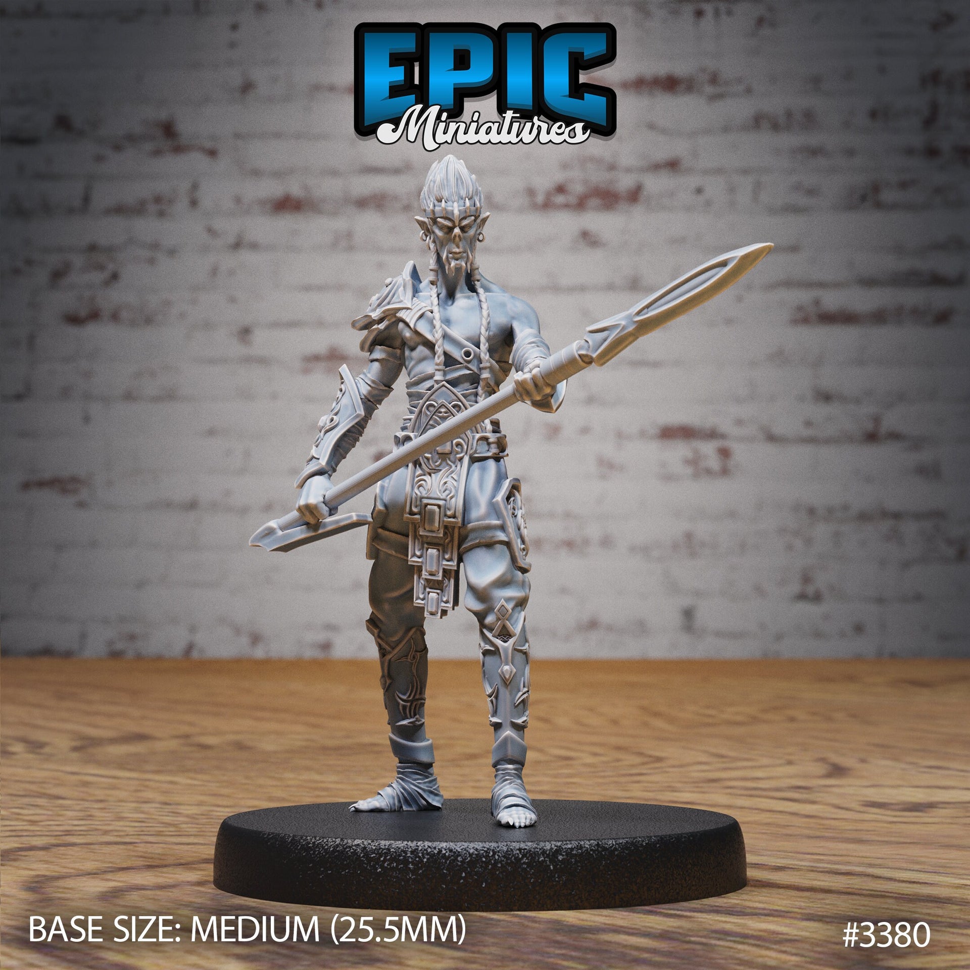 Slave Lancer- Epic Miniatures | 28mm | 32mm | Sorcerer | Champion | Fighter | Astral