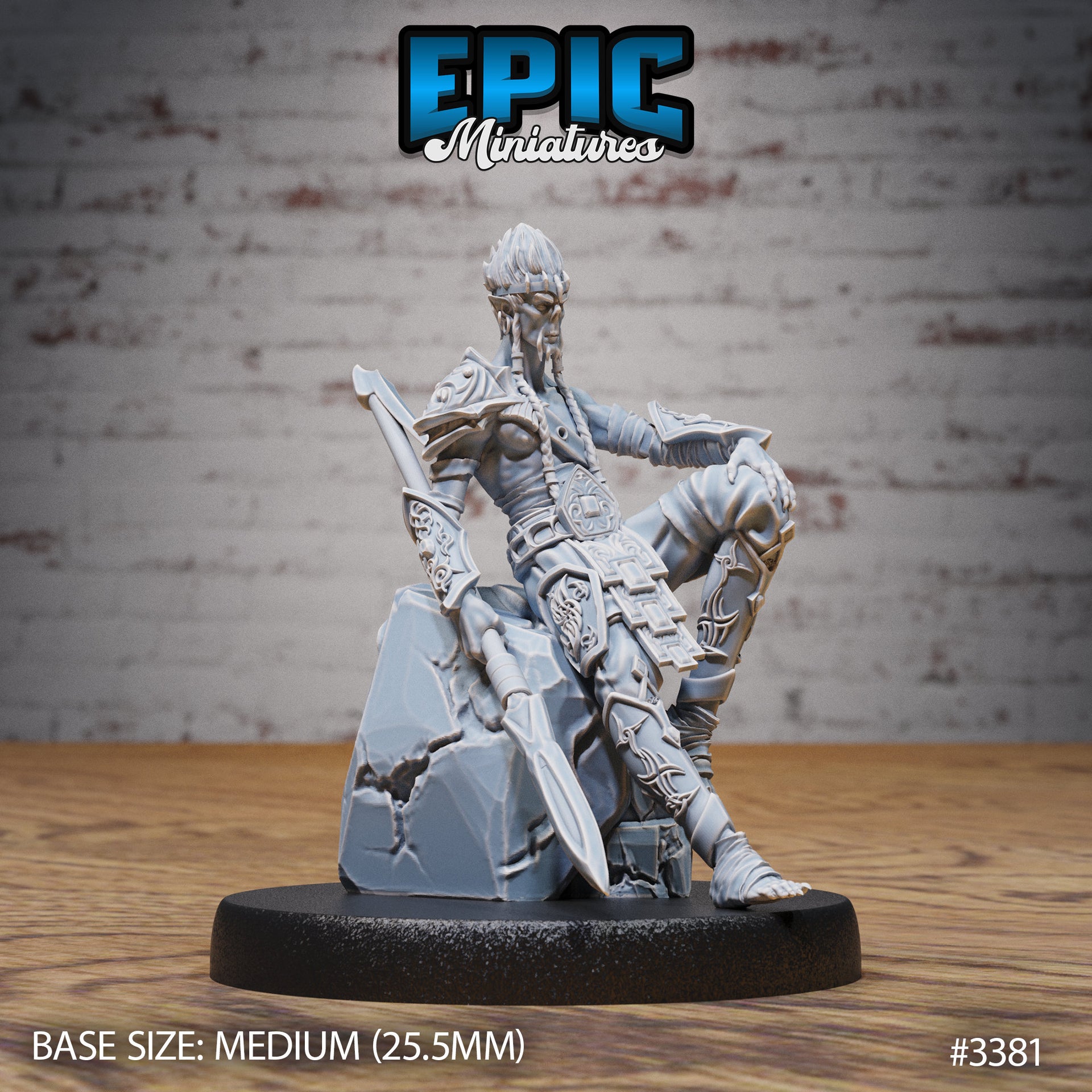 Slave Lancer- Epic Miniatures | 28mm | 32mm | Sorcerer | Champion | Fighter | Astral