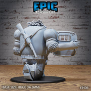 Jail Construct - Epic Miniatures | 28mm | 32mm | Fantasy Wild West | Sheriff | Cowboy | Rifle Sharpshooter | Huge | Mech | Robot