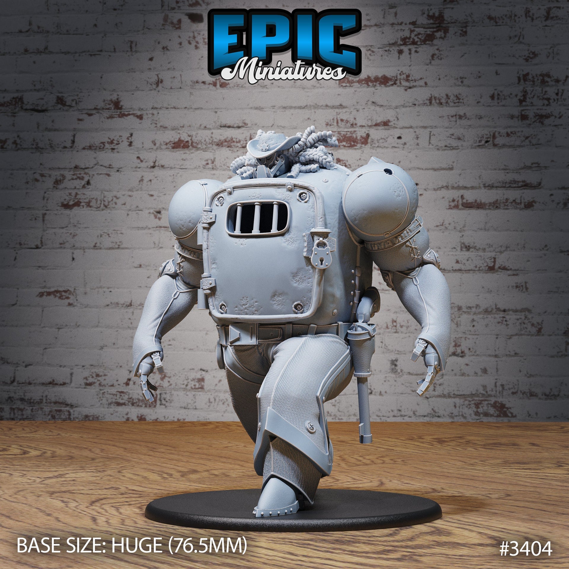Jail Construct - Epic Miniatures | 28mm | 32mm | Fantasy Wild West | Sheriff | Cowboy | Rifle Sharpshooter | Huge | Mech | Robot