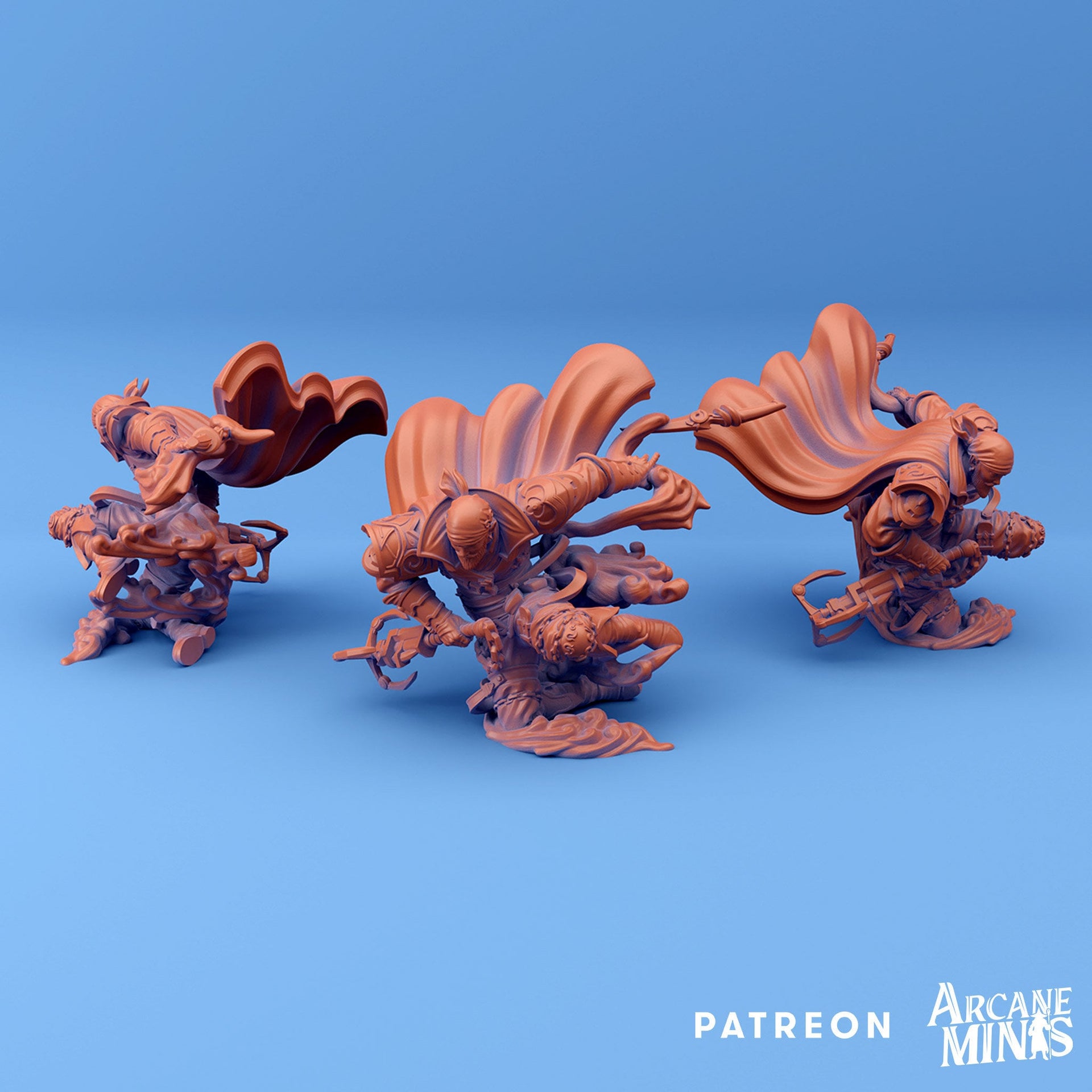 Sky Dancer Elemdar- Arcane Minis | 32mm | Tourist Terror | Rogue | Pirate | Bandit | Assassin