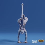 Warrel Acrobat - Arcane Minis | 32mm | Cirque du Sordane | Performer | Circus | Rogue | Rabbit Folk