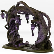 Creepy Forest Portal With Its Dark Magic Effect - Print Your Monsters, Fantastic Portals | 32mm | Lantern | Teleporter
