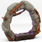 Space Ship Portal With Its Space Tornado Effect - Print Your Monsters, Fantastic Portals | 32mm | Alien | Factory