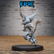 Gallant Cat - Epic Miniatures | Ninth Age | 32mm | Chivalry Garden | Cavalry | Fighter | Tabaxi | Rogue | Bandit | Thief | Catfolk