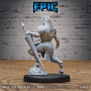 Horse Folk Knight - Epic Miniatures | Ninth Age | 32mm | Chivalry Garden | Fighter | Guard | Soldier