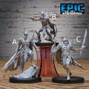 Frost Demon Knight - Epic Miniatures | 32mm | Ice Age Madness | Fighter | Warrior | Lich | Paladin